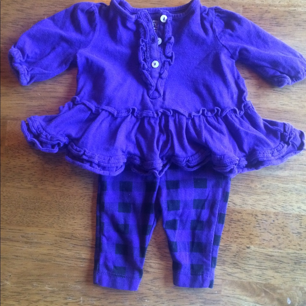 Purple Newborn outfit